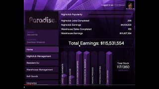 GTA V Online Nightclub Warehouse Profit Strategy [upl. by Yolanthe]