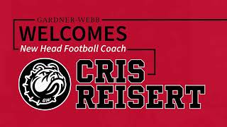 GardnerWebb University Names Cris Reisert Head Football Coach [upl. by Reece429]