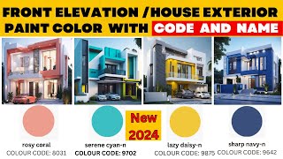 Exterior House Painting Color Ideas Asian Paints  House Best Exterior  Residential house painting [upl. by Tripp]