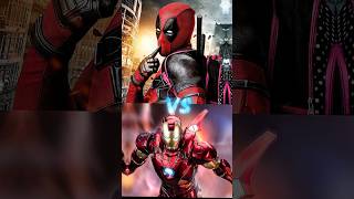 Deadpool VS Ironman  who will be win  shorts [upl. by Eetnahs62]