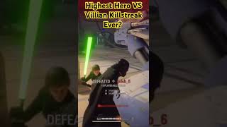 Highest Killstreak Heroes VS Villians  Star Wars Battlefront 2 [upl. by Flyn740]