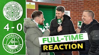 Celtic 40 Aberdeen  Hatate was a Privilege to Watch  FullTime Reaction [upl. by Rankin]