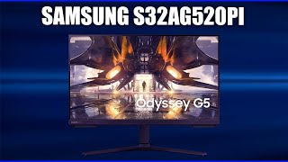 Монитор Samsung Odyssey G5 S32AG520PI [upl. by Hoopes]