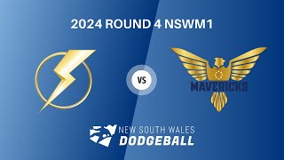 2024 NSWDL R4 Mens Div 1 Kingswood Mavericks vs Liverpool Lightning [upl. by Nesnej868]