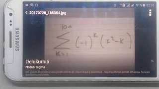 Notasi Sigma Induksi MatematikaRequest Denikurnia [upl. by Correy]