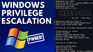 Windows Privilege Escalation Tutorial For Beginners [upl. by Prochora747]