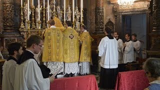 Solemn Traditional Latin Mass [upl. by Berneta]