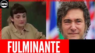 Julieta Zylberberg HIZO pedazos al gobierno de Javier Milei [upl. by Faythe]