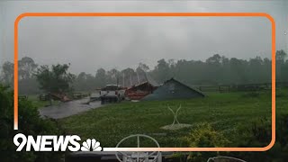 1 killed as heavy flooding tornado hit Tennessee [upl. by Berti]