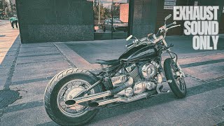 Uncut Yamaha Dragstar XVS 650 CITY CRUISE [upl. by Neirrad]