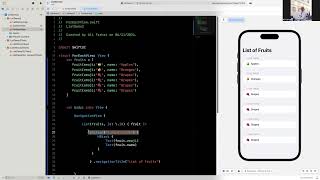 SwiftUI Using Lists Part 3 Sections [upl. by Seerdi]