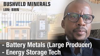 Bushveld Minerals Investor Overview [upl. by Assillim911]