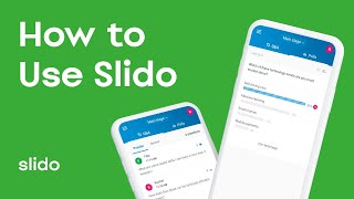 How to Create Your First Slido Event  Slido Academy [upl. by Venterea285]