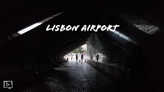 4K Lisbon Walks  From Gare Oriente to Lisbon Airport Walk [upl. by Umont]