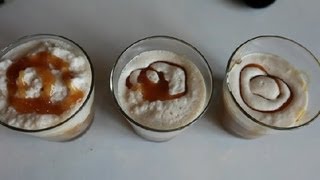 How to Make a Frappuccino at Home Without Coffee  Making Coffee [upl. by Einnij]