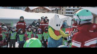 Ski School Wengen  Impressions from Snowgarden amp Blue League [upl. by Oberon211]