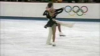 Meyer amp Breen USA  1992 Albertville Ice Dancing Free Dance [upl. by Ailugram]