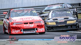 Victorian Sports Sedans Championship 2023 Round 1 Sandown International Raceway Blend Line TV [upl. by Telrahc]