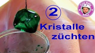 Kristalle selbst züchten Basis Set Galileo Pro7 Clementoni Test Experiment Teil 2  Kinderkanal [upl. by Junieta]