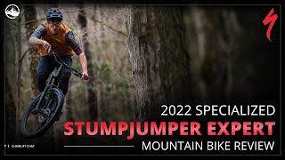 Specialized Stumpjumper Expert Mountain Bike Review with SkiEssentialscom [upl. by Aliel]