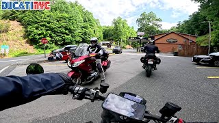 Taint of the Dragon  roads to Deals Gap  day 4 pt 1 NY to ALABAMA Barber Museum Ride v2119 [upl. by Lacy]