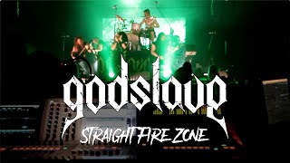 GODSLAVE  Straight Fire Zone  official music video [upl. by Nyledaj963]