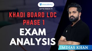 KHADI BOARD LDC  10th PRELIMS Phase 1 14 October 2023 Exam Analysis l Imdiaz Khan l Kerala PSC [upl. by Ilatan]