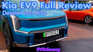 Kia EV9 Full Test drive Review with Driving assist features demo [upl. by Janis]