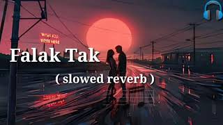 Falak Tak chal sath mere song  slowedreverb  lofi remix  mind relax  lofiremix lofi [upl. by Sturrock]