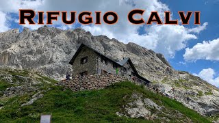 Rifugio Calvi sentiero attrezzato dei Fortini [upl. by Ainollopa265]