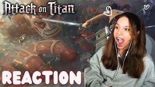 SHINZOU WO SASAGEYO 💕 Attack On Titan  Opening 3 Reaction [upl. by Attelahs]