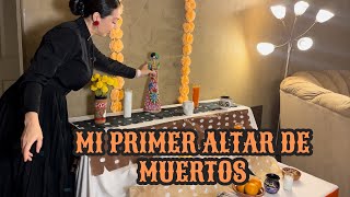 Mi primer ALTAR de MUERTOS [upl. by Bonne212]