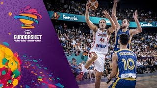 Croatia v Romania  Highlights  FIBA EuroBasket 2017 [upl. by Nnasor766]