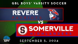 SHS Boys Soccer vs Revere 9524 [upl. by Sixla]