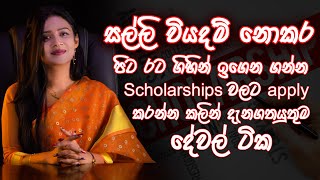 How to apply  Foreign Scholarship for Sri Lankan students 2023  2024 [upl. by Behah350]