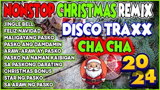 NONSTOP trending CHRISTMAS DISCO TRAXX amp CHA CHA 2024 REMIX PARTY  nocopyrightmusic [upl. by Yaresed]