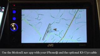 JVC KWAVX640 DVD Receiver Display and Controls Demo  Crutchfield Video [upl. by Riehl283]