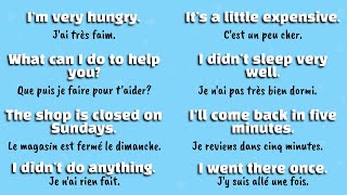 Parlez Anglais Comme un Natif  30 Phrases [upl. by Atled]