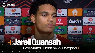 quotIM READY TO PUSH ONquot 🔥  Liverpool star Jarell Quansah targets start against Man United 👀 UEL [upl. by Katharine]