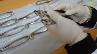 Dentiscope  Exodontia Instruments Forceps   Part 1 [upl. by Atekahs]