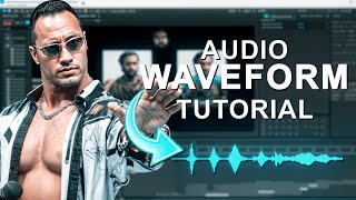 How To Make Audio Waveform  After Effects Tutorial [upl. by Ahsier]