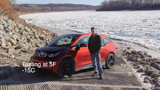 BMW i3 in Winter and Snow  Review [upl. by Dosh]