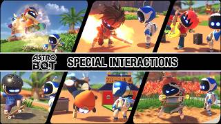 Astro Bot Special Interactions [upl. by Oznecniv]