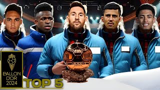 Top 5 Ballon dor 2024 ► GoalsAssistsTrophies amp Others Update ● HD [upl. by Ricoriki]