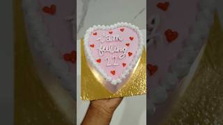 22nd Birthday cake 🩷 trending youtubeshorts cake birthdaycake [upl. by Luhem]