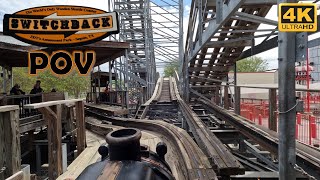 Switchback POV Front Row 4K 60 FPS ZDTs Amusement Park  NonCopyright [upl. by Dusty278]