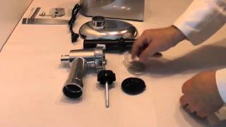 Meat Grinder ReviewsBomann Mincer Unpacking Assemble [upl. by Weatherley]