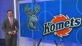 Komets score four unanswered to take down Heartlanders 41 [upl. by Ettennod]