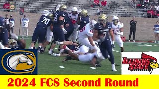 12 Illinois State vs 5 UC Davis Football Game Highlights 2024 FCS Second Round [upl. by Ruperto]