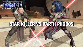 STAR KILLER VS DARTH PHOBOS [upl. by Bilicki]